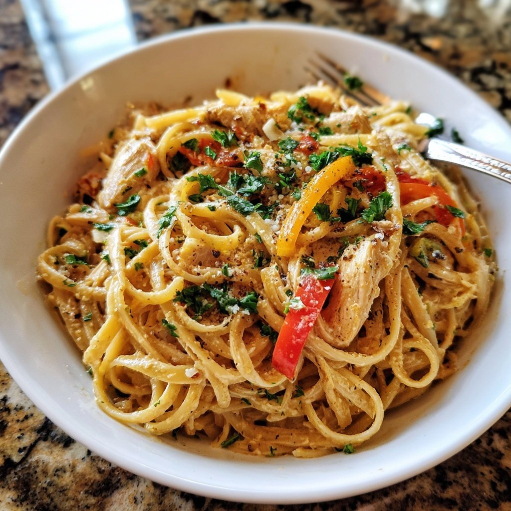 Creamy Cajun Chicken Pasta