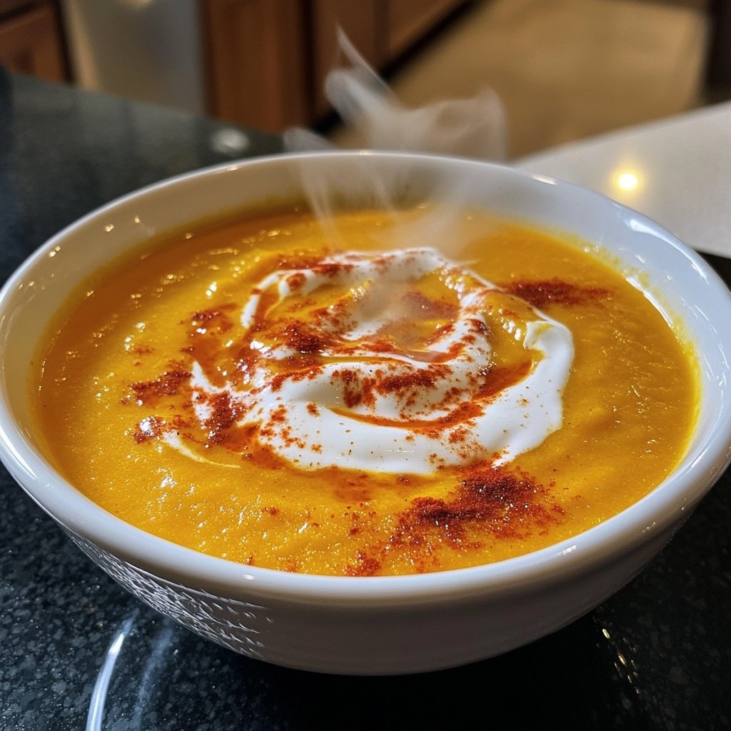 Spicy Squash Soup Recipe